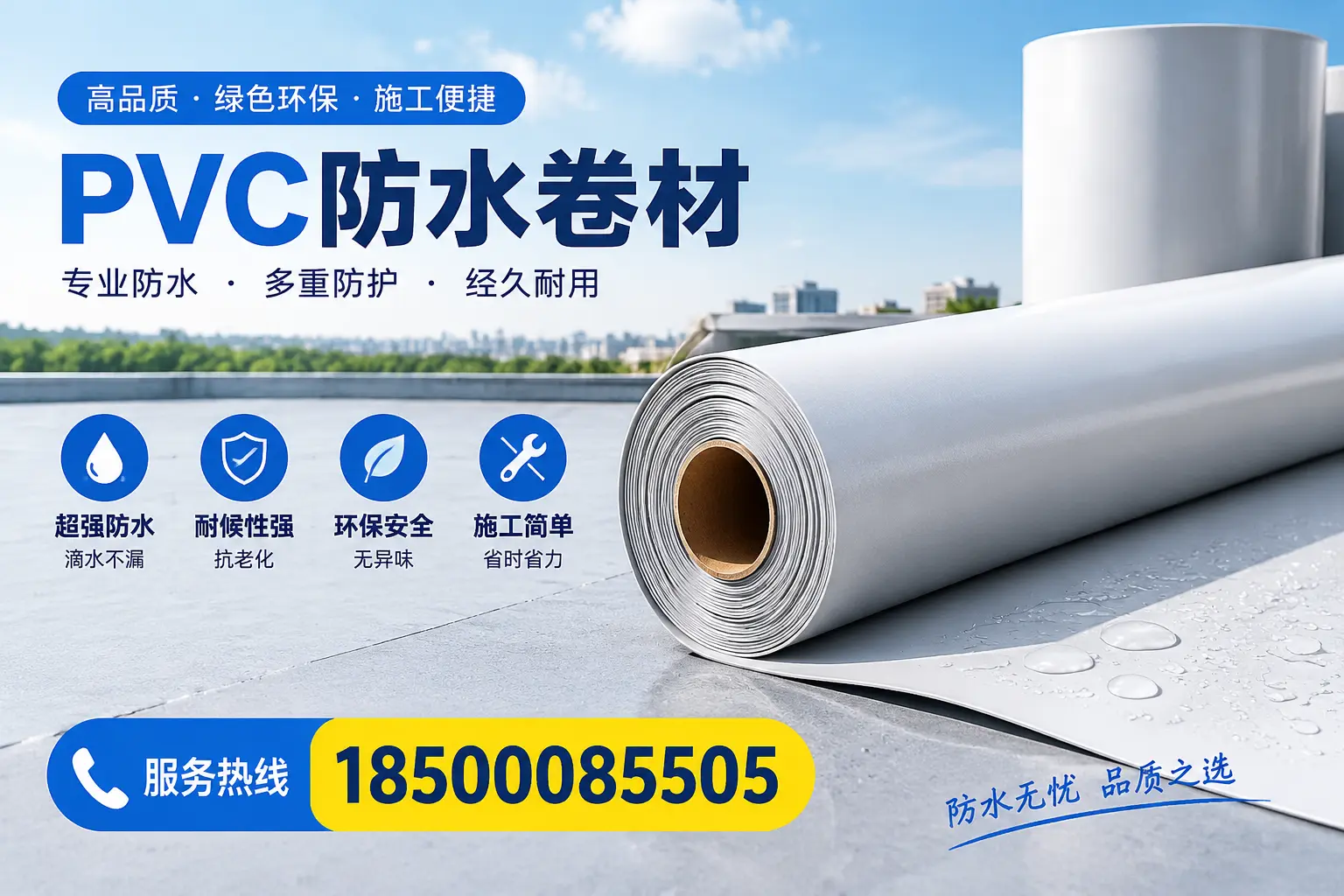 选用PVC防水卷材时需要避开的常见误区，特别是在赤峰